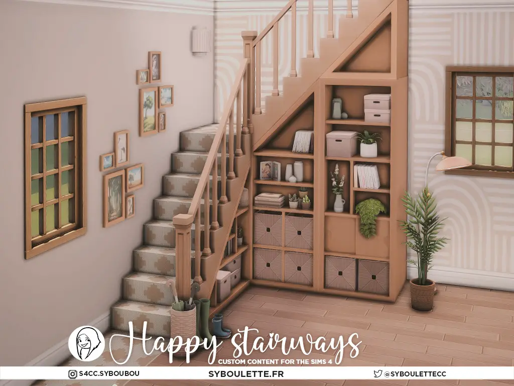 Скриншот мода Набор мебели и декора Happy Staircase
